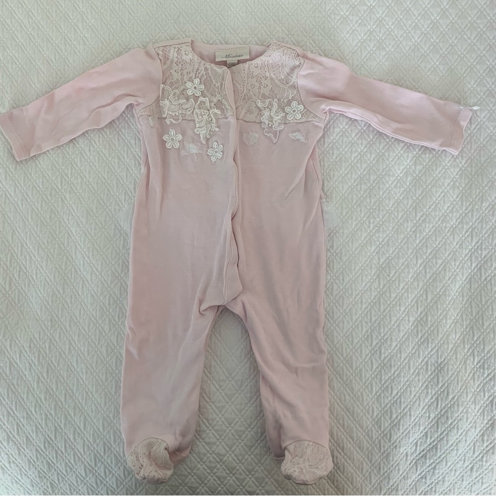 Neiman Marcus Miniclasix Lace Footies - Worn Once!